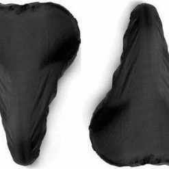 Merkloos 2x Zwarte Zadelhoes Waterdicht - Voordelige Zadelhoezen Voor De Fiets
