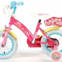 Volare Peppa Pig Kinderfiets - Meisjes - 12 Inch - Roze -Windgoo Shop 550x389 3