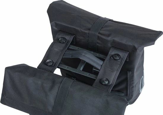 Basil City Dubbele Fietstas MIK - 28-32 Liter- Zwart 6 Basil City Dubbele Fietstas MIK - 28-32 Liter- Zwart - Afbeelding 6