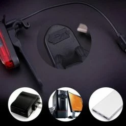 Merkloos Fietslamp - Achterlicht Rood - Oplaadbaar -Windgoo Shop 550x391 4