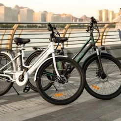 HITWAY Elektrische Fiets, 26 Inch, 250 W Motor, Li-batterij 36 V, 8.4 Ah, Tot 35-70 Km Wit Blauw -Windgoo Shop 550x392 5