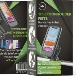 MW Telefoonhouder Fiets Waterdicht - Fietshouder Voor Smartphones - GSM Houder Fiets - 4 Tot 6'' -Windgoo Shop 550x392 9