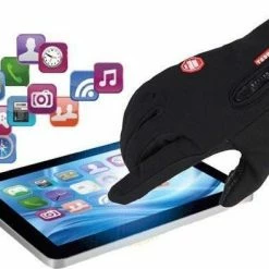 Merkloos Fietshandschoenen Unisex - Zwart - Maat S -Windgoo Shop 550x394 1