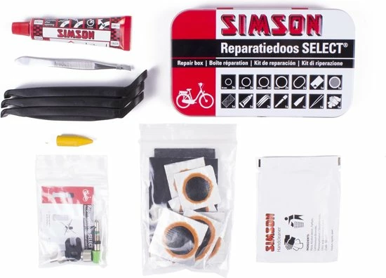 Simson Bandenreparatieset / Bandenplakset Compleet - Type Select T.b.v. Fiets - 23 Delig 7 Simson Bandenreparatieset / Bandenplakset Compleet - Type Select T.b.v. Fiets - 23 Delig - Afbeelding 7