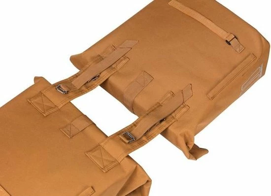 Basil City Dubbele Fietstas - Camel Bruin - 32 Liter 4 Basil City Dubbele Fietstas - Camel Bruin - 32 Liter - Afbeelding 4