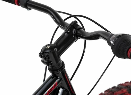 Ks Cycling Fiets Mountainbike MTB Fat Bike 26" SNW2458 Zwart-rood - 43 Cm 5 Ks Cycling Fiets Mountainbike MTB Fat Bike 26" SNW2458 Zwart-rood - 43 Cm - Afbeelding 5