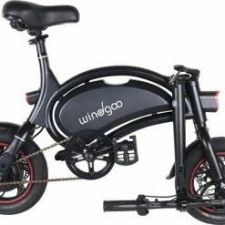 Wind-goo Windgoo - B3 Elektrische Long-Range E-Bike Met Trappers - E-bike - 25Km / H - Zwart -Windgoo Shop 550x400
