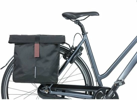 Basil City Dubbele Fietstas - Camel Bruin - 32 Liter 6 Basil City Dubbele Fietstas - Camel Bruin - 32 Liter - Afbeelding 6