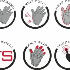 Luxe Winter Handschoenen - Handschoenen EN Wanten In 1 - Waterdicht Door Techshell - Nylon - Fiets, Wandel Handschoenen/wanten Combinatie - Dames En Heren - Zwart/Blauw - Maat M / 7 - R2 Cover -Windgoo Shop 550x401 6