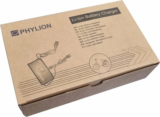 Phylion Stella Acculader - Elektrische Fietsoplader - 5-polig - Ronde Aansluiting 5 Phylion Stella Acculader - Elektrische Fietsoplader - 5-polig - Ronde Aansluiting - Afbeelding 5