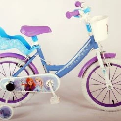 Disney Frozen 2 Kinderfiets - Meisjes - 16 Inch - Blauw - Twee Handremmen 19 Disney Frozen 2 Kinderfiets - Meisjes - 16 Inch - Blauw - Twee Handremmen -Windgoo Shop 550x412 11