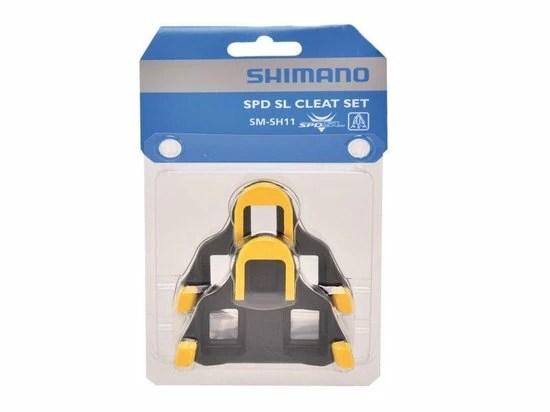 Shimano SPD-SL Schoenplaatje - Geel 14 Shimano SPD-SL Schoenplaatje - Geel - Afbeelding 14