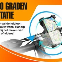 Hillar Telefoonhouder Fiets Universeel - Smartphone Houder Fiets - Motor - Scooter - GSM Houder Fiets 18 Hillar Telefoonhouder Fiets Universeel - Smartphone Houder Fiets - Motor - Scooter - GSM Houder Fiets -Windgoo Shop 550x412 55