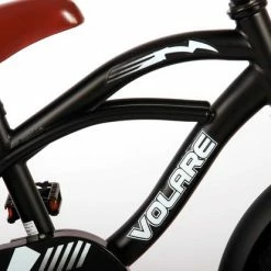 Volare Black Cruiser Kinderfiets - Jongens - 12 Inch - Zwart -Windgoo Shop 550x414 3