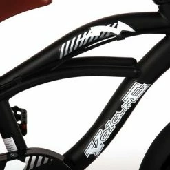 Volare Black Cruiser Kinderfiets - Jongens - 12 Inch - Zwart - 2 Handremmen -Windgoo Shop 550x415 5