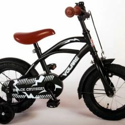 Volare Black Cruiser Kinderfiets - Jongens - 12 Inch - Zwart -Windgoo Shop 550x417 2