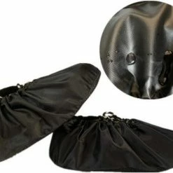Overschoen-Kampioen Overschoenen Waterdicht - Schoenhoesjes STERK Maat 40-45 Zwart Herbruikbaar Antislip -Windgoo Shop 550x418 3