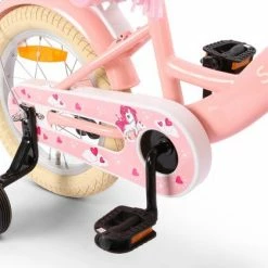 SJOEF Dolly Meisjesfiets 14 Inch - Roze -Windgoo Shop 550x419 3