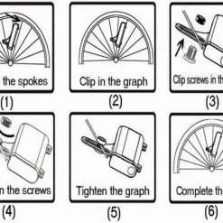 Benson Spaakverlichting - Fietswiel Verlichting - LED - Spaken - Kliksysteem - 30 Kleurinstellingen - Wiel -Windgoo Shop 550x419 4