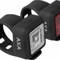 AXA - Niteline 11 - LED Fietsverlichting - Fietslampjes Voor En Achter - Batterij