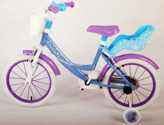 Disney Frozen 2 Kinderfiets - Meisjes - 16 Inch - Blauw - Twee Handremmen 8 Disney Frozen 2 Kinderfiets - Meisjes - 16 Inch - Blauw - Twee Handremmen - Afbeelding 8