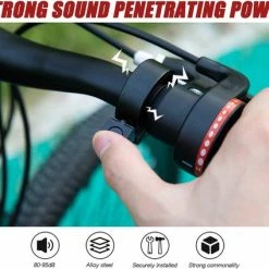 BOTC Fietsbel Ring Fietsbel - Aluminium Fietsbel - Classic Fietsbel - Fietsbel Small 22mm Zwart -Windgoo Shop 550x424 10