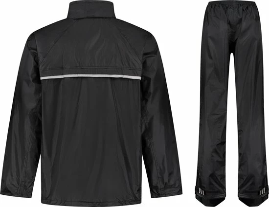 Ralka Regenpak - Senior - Zwart/Antraciet - M 11 Ralka Regenpak - Senior - Zwart/Antraciet - M - Afbeelding 11