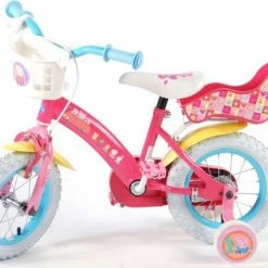 Volare Peppa Pig Kinderfiets - Meisjes - 12 Inch - Roze -Windgoo Shop 550x426 9