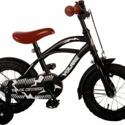 Volare Black Cruiser Kinderfiets - Jongens - 12 Inch - Zwart -Windgoo Shop 550x427 1