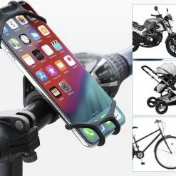 Merkloos Telefoonhouder Fiets En Motor Siliconen – Fietshouder–Fiets Accessoires–360 Graden Draaibaar–gsm-houder Fiets En Scooter -Windgoo Shop 550x428 6