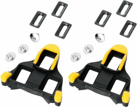 Shimano SPD-SL Schoenplaatje - Geel 15 Shimano SPD-SL Schoenplaatje - Geel - Afbeelding 15
