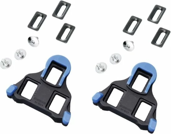 Shimano SPD-SL Schoenplaatje - Geel 4 Shimano SPD-SL Schoenplaatje - Geel - Afbeelding 4