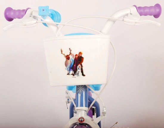 Disney Frozen 2 Kinderfiets - Meisjes - 16 Inch - Blauw - Twee Handremmen 4 Disney Frozen 2 Kinderfiets - Meisjes - 16 Inch - Blauw - Twee Handremmen - Afbeelding 4