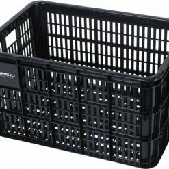 Basil Fietskrat L - Groot - 40 Liter - Zwart -Windgoo Shop 550x432
