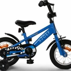SJOEF Race Jongensfiets 12 Inch - Blauw
