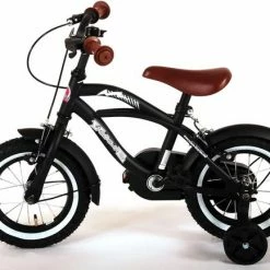 Volare Black Cruiser Kinderfiets - Jongens - 12 Inch - Zwart - 2 Handremmen -Windgoo Shop 550x434 5