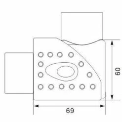 VINZ Jannu ART 3 Kettingslot 100 Cm / Fietsslot / Scooterslot / Motorslot -Windgoo Shop 550x440 8