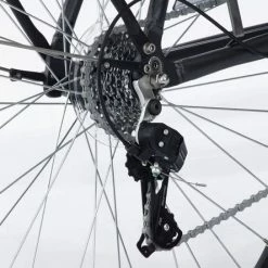 Amigo E-Vibe D1 - Elektrische Stadsfiets Voor Dames - Met 7 Versnellingen - Matgrijs -Windgoo Shop 550x444 6