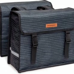 New Looxs Forest Fiori Dubbele Fietstas - 30 Liter - Antraciet 20 New Looxs Forest Fiori Dubbele Fietstas - 30 Liter - Antraciet -Windgoo Shop 550x447 3