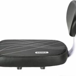 Enter Goods Fietsstoeltje Achterzitje - Bagagedrager Kussen - Fietszitje Voor De Bagagedrager - Achterzitje Fiets - Zwart/Wit - Zitje Met Rugleuning - Lichtgewicht - Kinderzitje Fiets Achter -Windgoo Shop 550x448 9