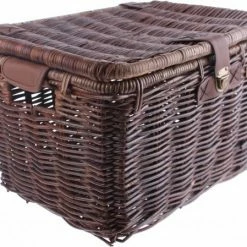 Basil Denton Fietsmand L - Voor - Rotan - Bruin - Large -Windgoo Shop 550x449 10