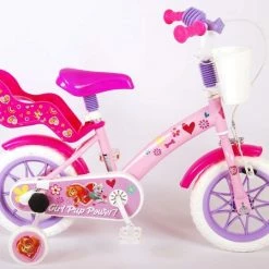 Volare Paw Patrol Kinderfiets - Meiden - 12 Inch - Roze - Doortrapper -Windgoo Shop 550x449 6