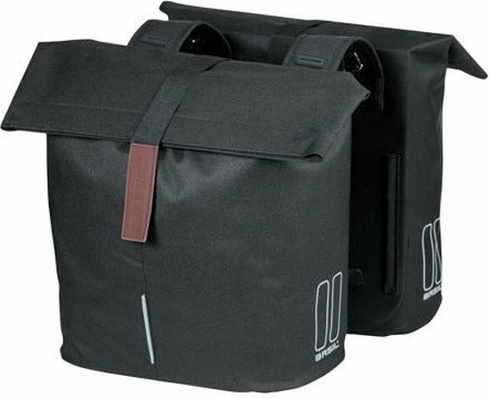Basil City Dubbele Fietstas MIK - 28-32 Liter- Zwart 8 Basil City Dubbele Fietstas MIK - 28-32 Liter- Zwart - Afbeelding 8