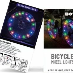 BOTC LED Spaakverlichting - Fiets Licht - Lichtsnoer Fietswiel - 20 Leds - 2meter - 1 Fietswiel - Groen 8 BOTC LED Spaakverlichting - Fiets Licht - Lichtsnoer Fietswiel - 20 Leds - 2meter - 1 Fietswiel - Groen -Windgoo Shop 550x452 3