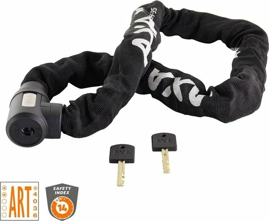 Axa Cherto 95 Compact ART2 Kettingslot - Zwart 6 Axa Cherto 95 Compact ART2 Kettingslot - Zwart - Afbeelding 6