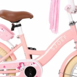 SJOEF Dolly Meisjesfiets 14 Inch - Roze -Windgoo Shop 550x456 2