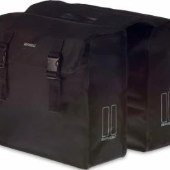 Basil Mara XXL Dubbele Fietstas - Zwart - 46 Liter -Windgoo Shop 550x457 2