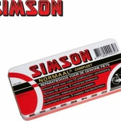 Simson Bandenreparatieset - Bandenplakset Compleet - Type Normaal T.b.v. Fiets - 7 Delig -Windgoo Shop 550x458