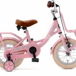 Nogan Puck - Kinderfiets - Meisjesfiets - 12 Inch - Roze