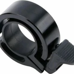 Merkloos Fietsbel - Racefiets Bel - Mountainbike Bel - Fiets Bel - Universeel - Zwart - Aluminium